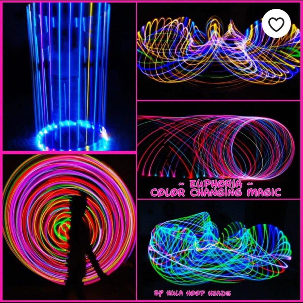 LED Hula Hoop- EUPHORIA Color Changing Magic